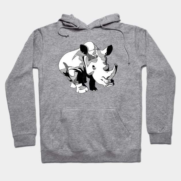 A Rhinoceros Hoodie by srw110